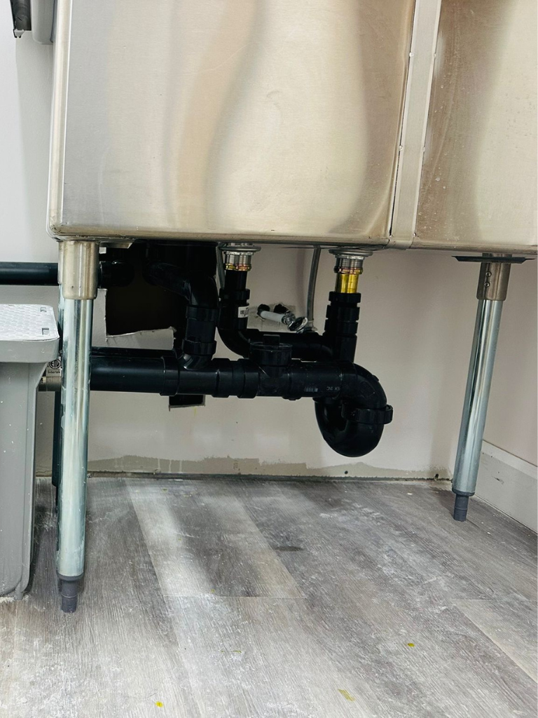 Commercial Sink Drain Installation in Beaconsfield - Delta Plumbers